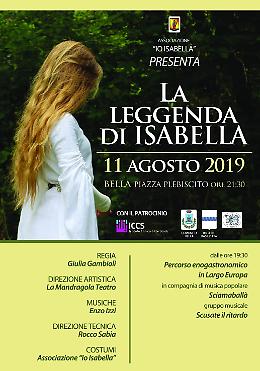 Al via la settima edizione della manifestazione “La Leggenda di Isabella”