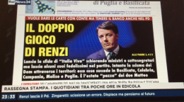 Renzi si rimette in gioco. Ma quale gioco e su quale campo?
