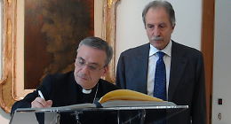 Crob di Rionero, l'arcivescovo Fanelli incontra il presidente Bardi