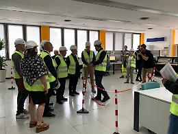 Braia visita Italcementi: «Sostenibilità ambientale e delocalizzazione dell’azienda materana»

