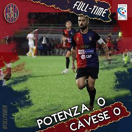 Il Potenza non sfonda il muro della Cavese, al "Viviani" finisce 0 a 0 