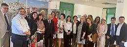 Il sindaco di Matera riceve una delegazione finlandese della città di Oulu
