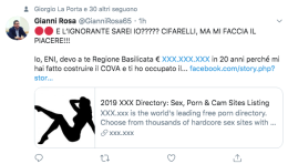 Gianni Rosa e il mistero del sito porno: quando lo scontro politico sul petrolio in Basilicata finisce a puttane