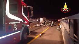 Incidente nella notte sull'autostrada, vicino Campomarino: tre feriti, tra cui una bimba di 9 mesi