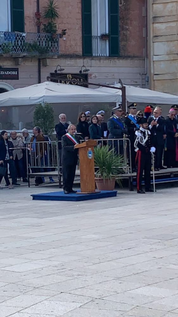 Matera, celebrata la Festa dell’Unità Nazionale e delle Forze Armate