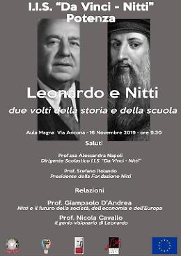 “Leonardo e Nitti: due volti della storia e della scuola”: un seminario a Potenza