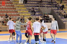 Basilia, vigilia del match contro Scafati... Stasera ultimo allenamento al Pala Pergola 
