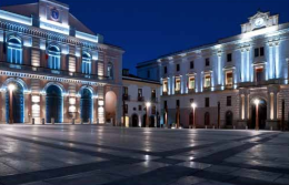 Per la giornata mondiale dell'infanzia, Potenza si veste di blu