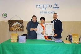 Pro Loco Barile e Unpli Basilicata omaggiano la campionessa di “Cuochi d’Italia”