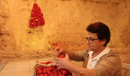 L'albero di Natale di Puglia avrà pomodori locali al posto delle palline colorate