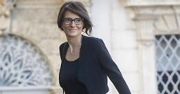 La ministra per la Famiglia, Elena Bonetti, a Foggia