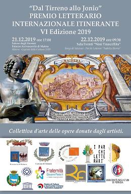 “Dal Tirreno allo Jonio”, a Matera il Premio Letterario Internazionale Itinerante 