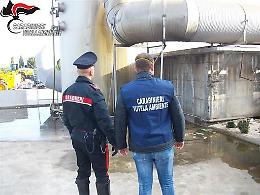 Lucera, i Carabinieri del Noe sequestrano l'impianto dei rifiuti