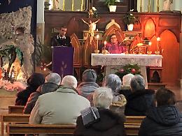 Ad Anzano l'omelia in chiesa la fanno i Carabinieri per mettere in guardia gli anziani da furti e truffe