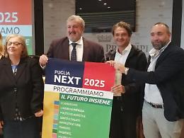 Il centrosinistra in Puglia sceglie il candidato presidente della Regione tra Amati, Emiliano, Gentile e Palmisano