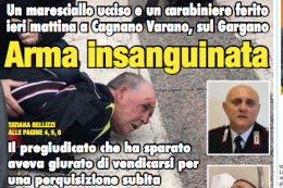 Uccise a Cagnano il maresciallo dei Carabinieri Di Gennaro, il suo avvocato cerca di dimostrare che è pazzo