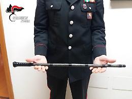 Minaccia i Carabinieri con una mazza di ferro, arrestato a Cerignola 29enne bulgaro