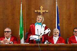 Inaugurazione dell'anno giudiziario: la presidente Sinisi e il Liber Augustalis