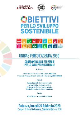 L’Unibas verso l’Agenda 2030: confronto sulle strategie per lo sviluppo sostenibile