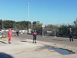 Coronavirus, posti di blocco a Trani per filtrare l'ingresso in città