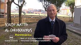 Coronavirus, appello del decano dei giornalisti per la raccolta fondi: «Siamo tenaci e capaci di superare ogni difficoltà»