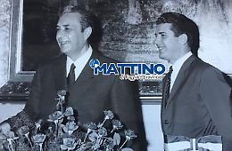 Oggi, 30 Aprile 1966, Aldo Moro inaugura la Fiera di Foggia e riapre il teatro Giordano