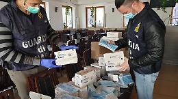 Nei guai agente di commercio della provincia di Foggia per 125mila mascherine sequestrate dalla GdF a livello nazionale