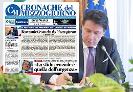 Nasce "Cronache del Mezzogiorno", gli auguri del Presidente Giuseppe Conte