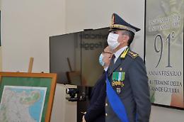 Le scoppiettanti candeline della GdF di Foggia sulla torta del 246° compleanno della fondazione del Corpo