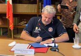 Emiliano firma le nomine, ecco la nuova Giunta regionale della Puglia: «Aspetto i 5 Stelle»