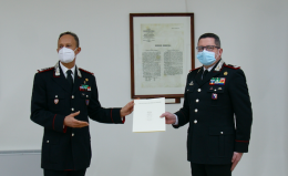 Carabinieri, il comandante della Brigata Ogaden premia in modo solenne la Legione Basilicata
