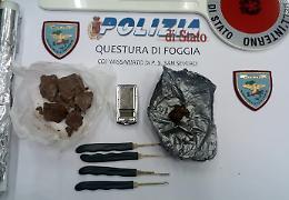 Da Potenza a San Severo per spacciare droga, vengono beccati dalla Polizia
