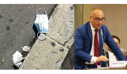 Coviello (Lega): «All'ambiente non servono: non disperdiamo i dispositivi di protezione. È una questione di civiltà»
