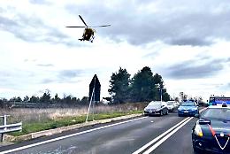 Ultim'ora. Ennesimo grave incidente sulla Potenza-Melfi, sul posto l'eliambulanza