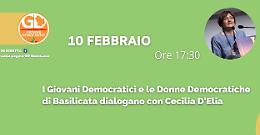 I Giovani Democratici e le Donne Democratiche di Basilicata incontrano Cecilia d'Elia
