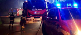 Potenza, crolla una strada per una frana, case sgomberate 