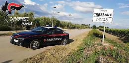 Un arresto e due denunce da parte dei Carabinieri nelle campagne di Cerignola