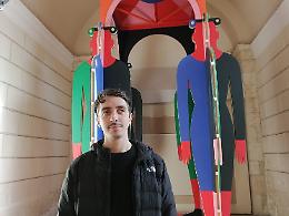 Tra mito e futuro, il foggiano Agostino Iacurci ridisegna Pomezia