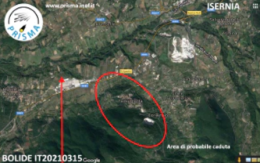 Tutti a caccia del meteorite caduto sul Molise