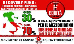 Recovery fund, il Movimento 24 agosto bacchetta Bardi: «Non c'è nulla da esultare»