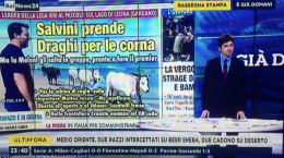 Sulle riaperture Salvini prende Draghi per le corna