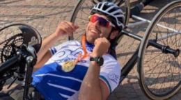 Lagonegro, sotto il Tir con l'handbike: Fittipaldi è gravissimo
