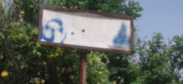 A Potenza imbrattata la targa dedicata al poliziotto ucciso dai basilischi