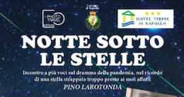 Oggi la Notte sotto le stelle è tutta per Antonio Baldinetti e per il suo 2021 La speranza oltre la paura