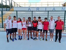 Ad Ariano Irpino il raduno dei giovani guerrieri dell'atletica leggera di Foggia