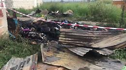 Incendio Ghetto Borgo Mezzanone: le immagini di ciò che resta della baracca 