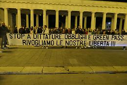 Trieste chiama, Foggia risponde con il corteo no green pass 