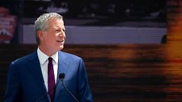 Il sindaco di New York e di origini lucane, Bill de Blasio, verso la candidatura a governatore dello Stato di New York