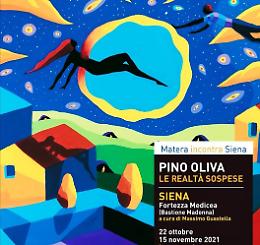 “Le realtà sospese” tra Matera e Siena: le opere del materano Pino Oliva disegnano nuovi orizzonti