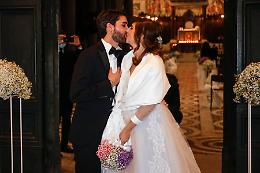 Felicità alle Stelle per Laura Castelli e Giuseppe Marici, portavoce di Di Maio: oggi sposi a Trastevere
